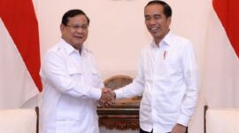 Presiden terpilih No Urut 02, Prabowo Subianto bersama Presiden Joko Widodo. (Dok. Presidenri.go.id)