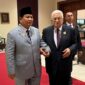 Presiden Indonesia terpilih 2024-2029, Prabowo Subianto bertemu Presiden Palestina, Mahmoud Abbas di sela KTT. (Dok. Tim Media Prabowo)

